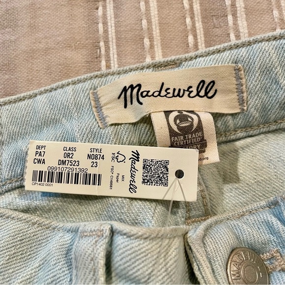 Madewell The Curvy Perfect Vintage Jean in Chesthunt Wash High Rise 23 NWT - Picture 8 of 15